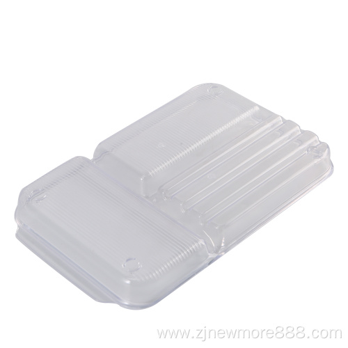 Clear Plastic Refrigerator Container Drawer Organizer Tray